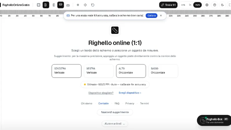 Come posso misurare la taglia di un anello con il righello online? Tabella diametro interno e guida pratica